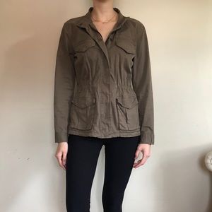 Dark Green Anorak Jacket
